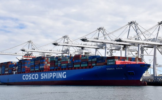 Vận tải biển Trung Quốc thắng đậm nhờ cước phí tăng