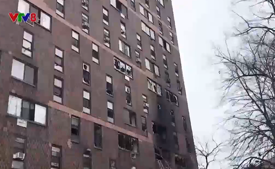 Hỏa hoạn kinh hoàng tại chung cư cao tầng ở New York, Mỹ