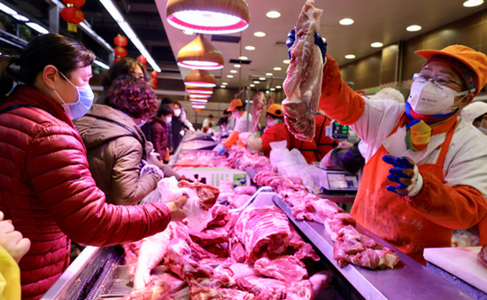 Giá thịt lợn có thể “thổi bùng” lạm phát tại Trung Quốc