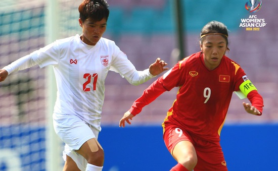 VIDEO: Highlights ĐT nữ Việt Nam 2-2 ĐT nữ Myanmar | Bảng C VCK Asian Cup 2022