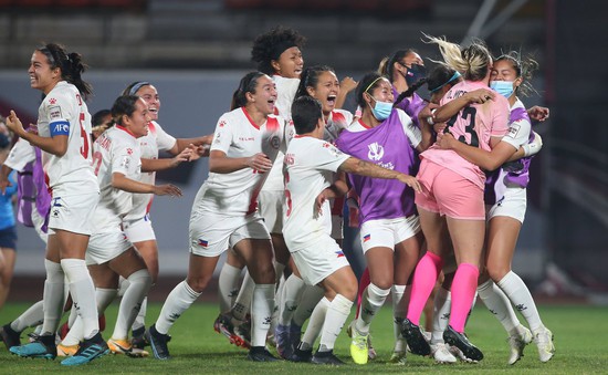 Kết quả tứ kết VCK Asian Cup 2022 nữ: ĐT nữ Australia bị loại, Philippines lần đầu giành vé dự World Cup