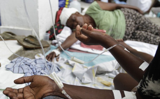 Số ca bệnh tả gia tăng ở Haiti