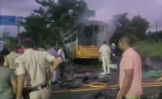 Tai nạn xe bus tại Ấn Độ, ít nhất 15 người thiệt mạng