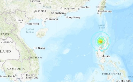 Động đất mạnh 6,4 độ tấn công miền Bắc Philippines
