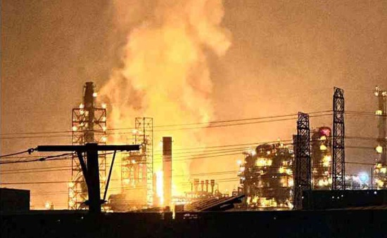 Nổ lớn ở nhà máy lọc dầu CPC Dalin của Đài Loan (Trung Quốc), không có người bị thương