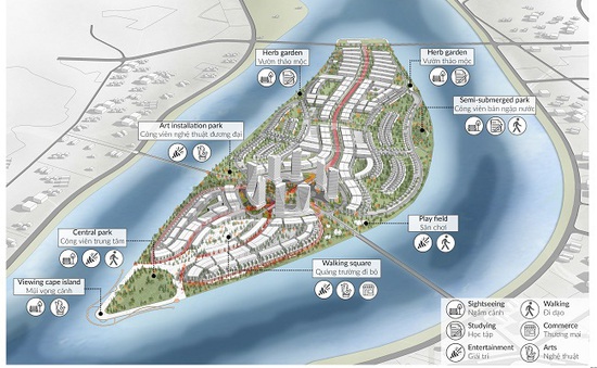 Quảng Ngãi: Quy hoạch đô thị sinh thái hiện đại giữa dòng sông Trà Khúc