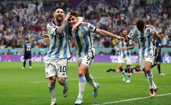 Kết quả bán kết World Cup 2022 hôm nay: Thắng Croatia, ĐT Argentina lần thứ 6 vào chung kết
