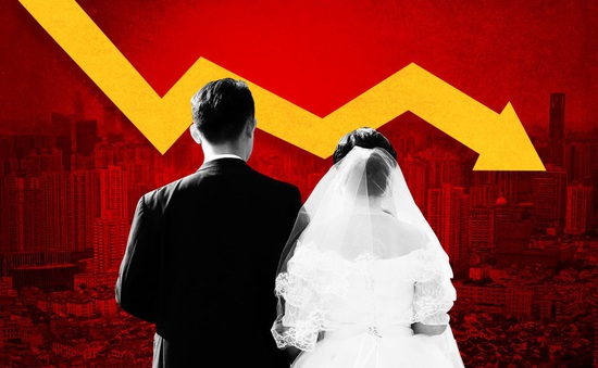 Tỷ lệ kết hôn mới của Trung Quốc giảm xuống mức thấp nhất trong hơn 30 năm