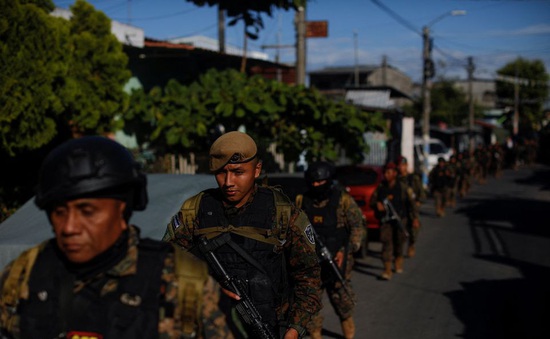 El Salvador triển khai 10.000 quân đến vùng ngoại ô thủ đô do băng đảng điều hành