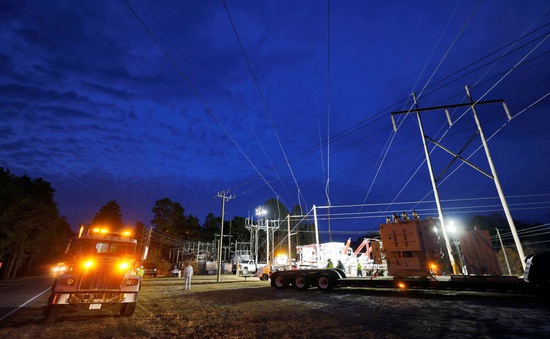 Hai trạm điện bị tấn công tại Mỹ, gần 40.000 người bị mất điện