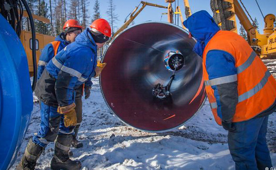 Vận hành đường ống dẫn khí đốt Nga - Trung Quốc