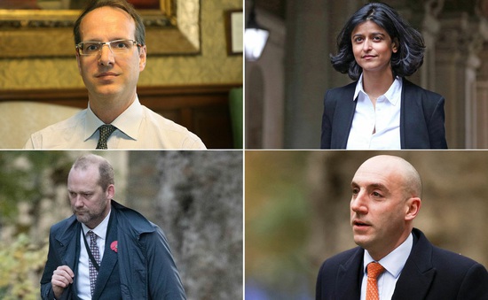 Bốn trợ lý cấp cao của Thủ tướng Anh đồng loạt từ chức