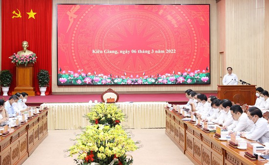 Thủ tướng: Kiên Giang phải đi lên từ nội lực, vươn lên phát triển mạnh mẽ