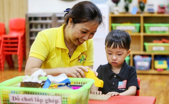 67% học sinh mầm non ở Hà Nội đi học trong ngày đầu