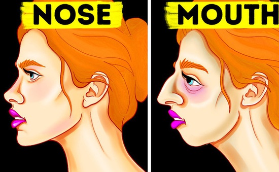 Điều gì xảy ra nếu bạn thở bằng miệng thay vì mũi?