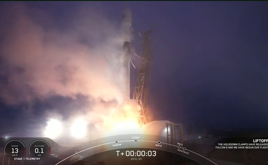 Mỹ phóng thành công vệ tinh do thám NROL-85 lên quỹ đạo