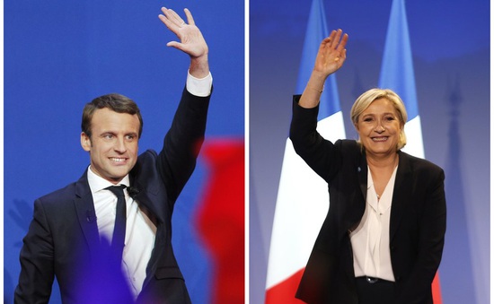 Trước thềm vòng 2 bầu cử Tổng thống Pháp: Số người ủng hộ ông Macron tăng đáng kể