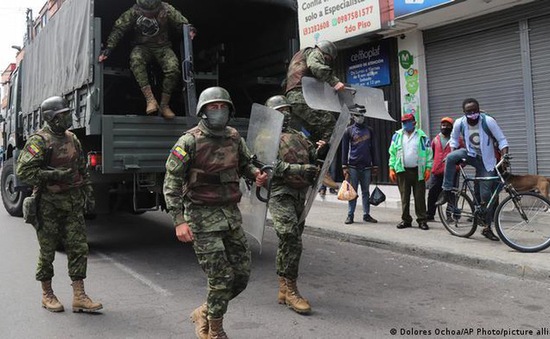 Ecuador ban bố tình trạng khẩn cấp ở 3 tỉnh