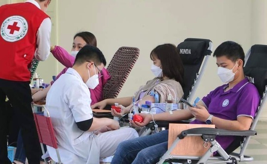 Tổ chức 20 đợt tiếp nhận hiến máu lưu động trong tháng 4