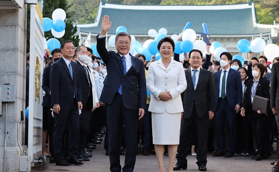 Hàn Quốc: Tổng thống mãn nhiệm Moon Jae-in nhấn mạnh đoàn kết và tiếp nối lịch sử phát triển đất nước