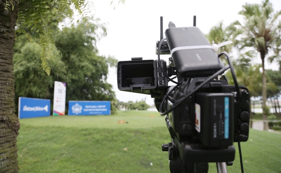 Cận cảnh công nghệ sản xuất tín hiệu môn Golf tại SEA Games 31
