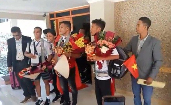 VĐV Timor Leste mang theo món quà đáng nhớ từ Việt Nam