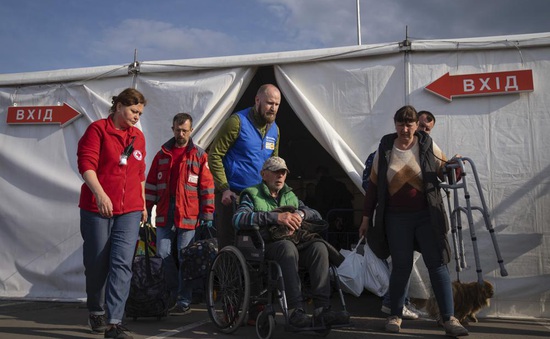 Liên Hợp Quốc tiến hành đợt sơ tán dân thường thứ ba ở Ukraine