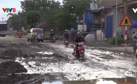 Đắk Nông: Quốc lộ 28 hư hỏng nghiêm trọng