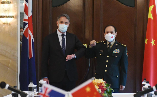 Bộ trưởng Bộ Quốc phòng Australia - Trung Quốc hội đàm lần đầu tiên sau 3 năm