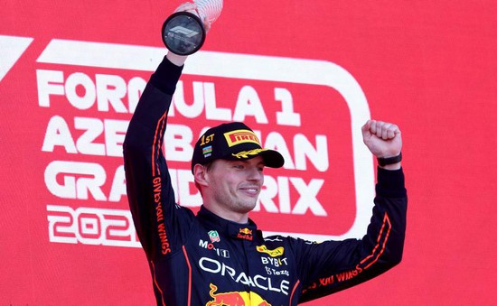 F1: Red Bull thắng tuyệt đối tại GP Azerbaijan