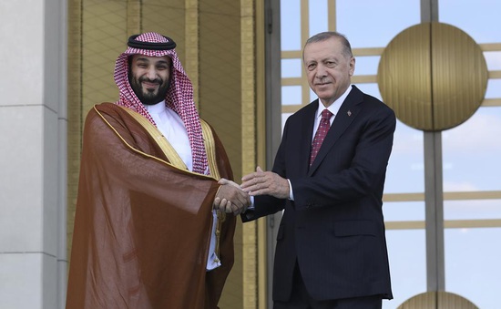 Thái tử Saudi Arabia, Tổng thống Thổ Nhĩ Kỳ gặp gỡ hướng tới “kỷ nguyên hợp tác mới”