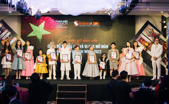 16 mẫu nhí Việt Nam mở màn Thailand Fashion Week 2022