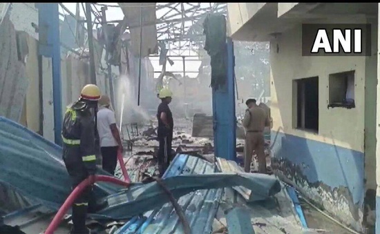 Cháy nhà máy hóa chất tại Ấn Độ, ít nhất 12 người thiệt mạng