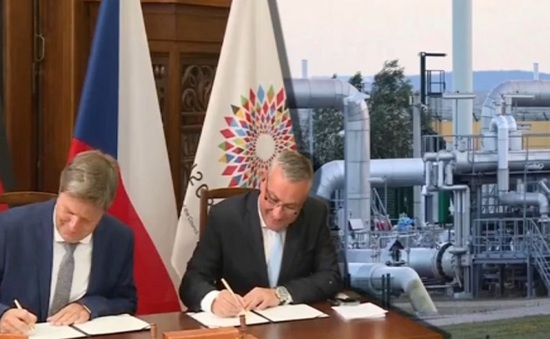 Đức - Czech thỏa thuận hỗ trợ khí đốt