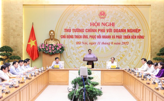 Thủ tướng chủ trì Hội nghị với doanh nghiệp