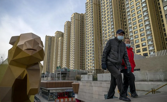 Giá trị doanh nghiệp bất động sản Trung Quốc giảm 90 tỷ USD