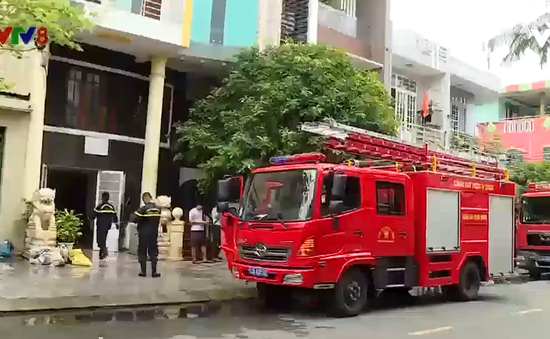 Cháy khách sạn ở Đà Nẵng
