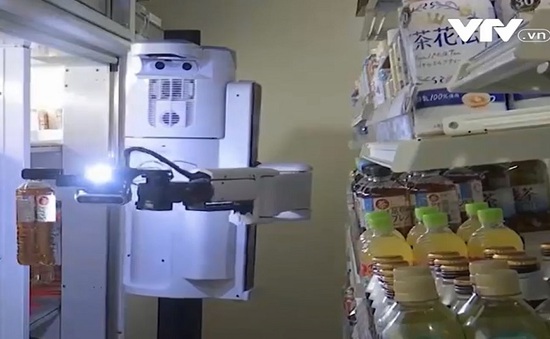 Nhân viên robot ở các cửa hàng tiện lợi Nhật Bản