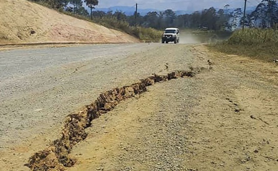 Động đất mạnh 7,6 độ tấn công Papua New Guinea, ít nhất 4 người thiệt mạng