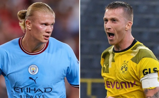Erling Haaland - Tâm điểm của cuộc đối đầu giữa Man City và Dortmund