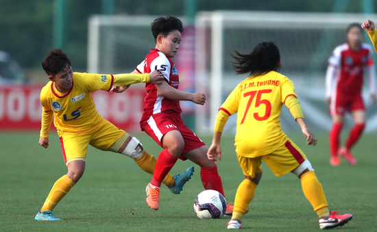 Vòng 6 giải bóng đá Nữ VĐQG – cúp Thái Sơn Bắc 2022: Than KSVN chiếm vị trí thứ 3