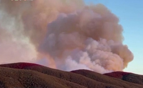 Nắng nóng gây cháy rừng tại bang California, Mỹ