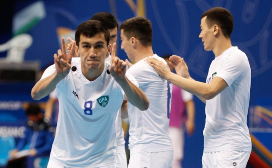 VCK Futsal châu Á 2022: ĐT Uzbekistan sớm giành quyền vào tứ kết