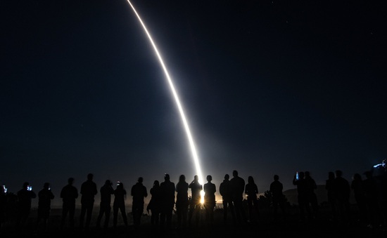 Mỹ phóng thử tên lửa đạn đạo liên lục địa Minuteman III