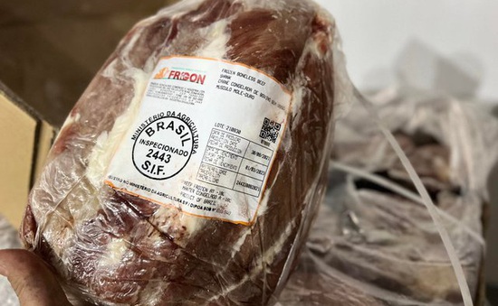 Tiêu hủy hơn 20 tấn thịt bò nhập lậu