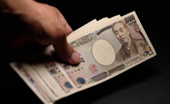 Đồng Yen Nhật Bản tăng giá cao nhất trong 7 tháng