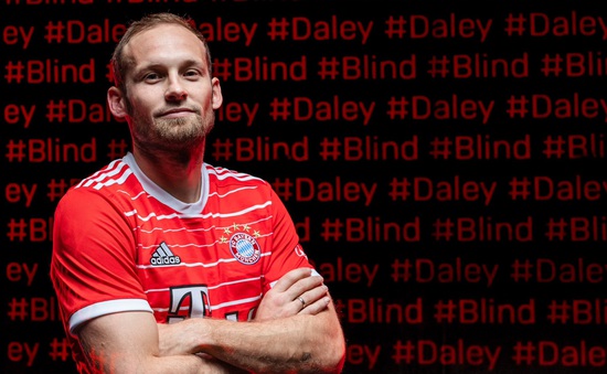 Cựu hậu vệ MU Daley Blind gia nhập Bayern Munich