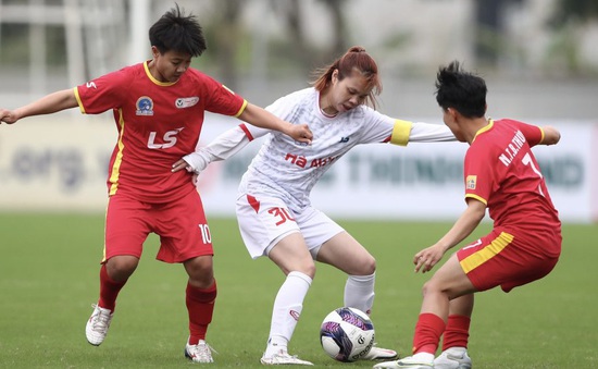 Giải bóng đá nữ Cúp quốc gia 2023 | Thái Nguyên T&T, Hà Nội I và TP Hồ Chí Minh có chiến thắng đầu tay