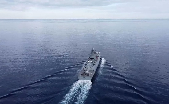 Chiến hạm Nga tham gia tập trận ở Đại Tây Dương