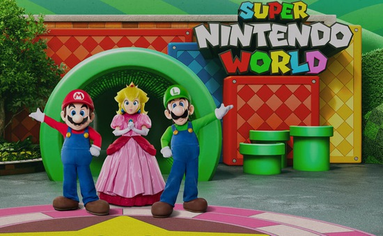 Trải nghiệm tại công viên giải trí Super Nintendo World đầu tiên ở Bắc Mỹ